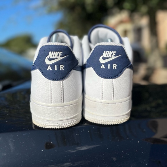 Nike Air Force 1 Low White Midnight Navy (2020) - Picture 3 of 8